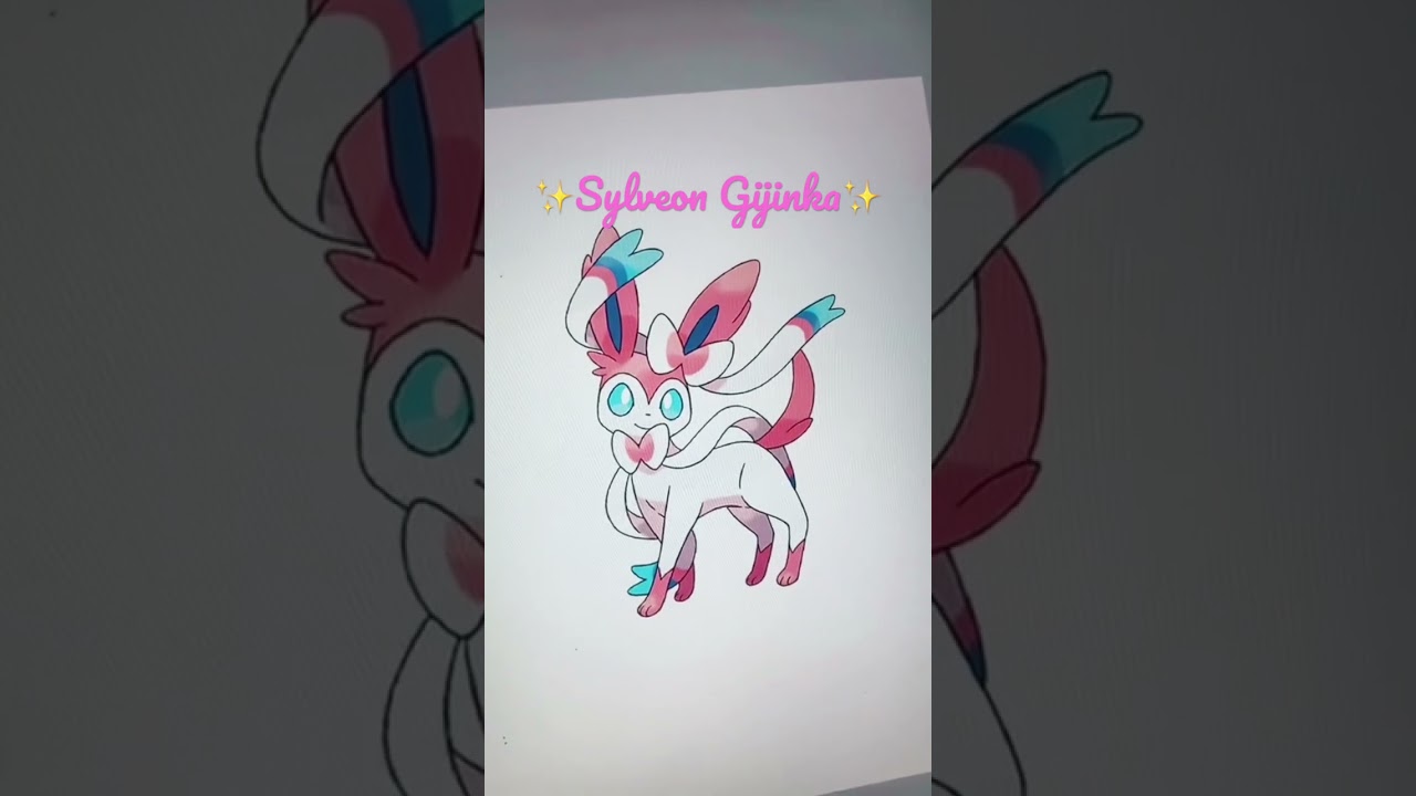 ✨Sylveon Gijinka design✨ #gijinka #pokemonfanart #pokemon #cosplay #procreate #digitalart #nintendo