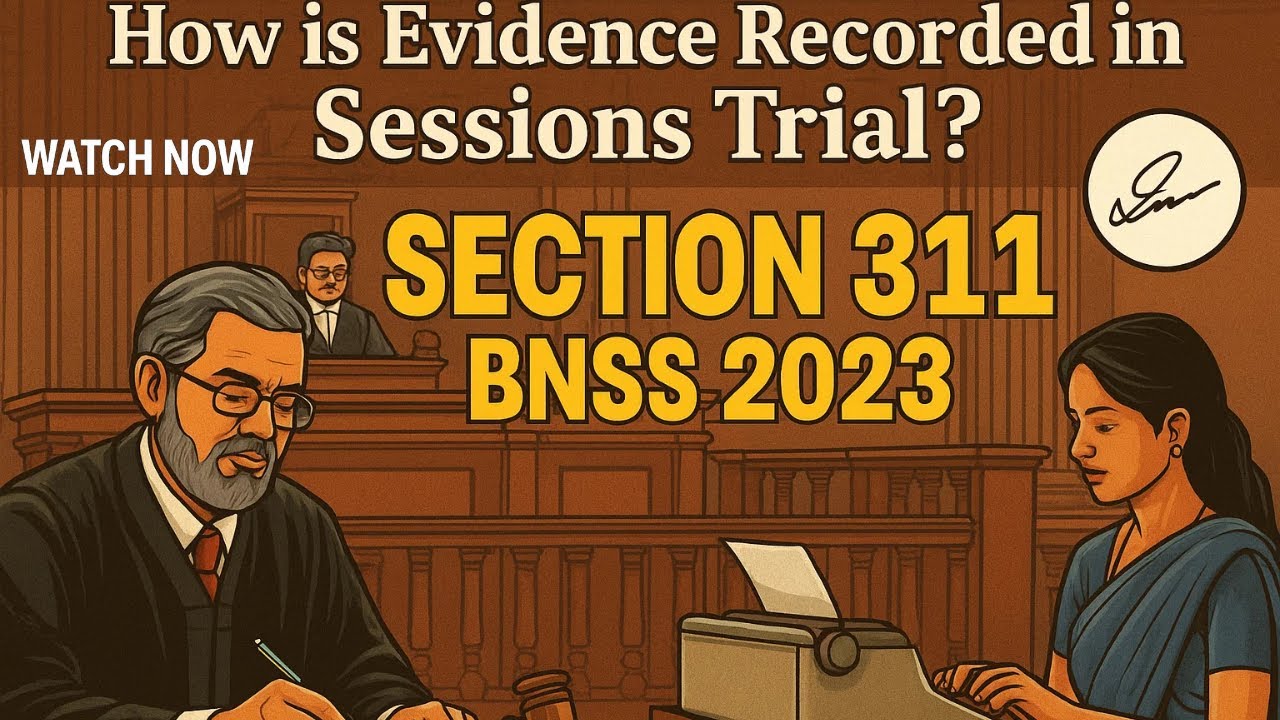 Section 311 BNSS 2023 | Record in Trial before Court of Session Explained
