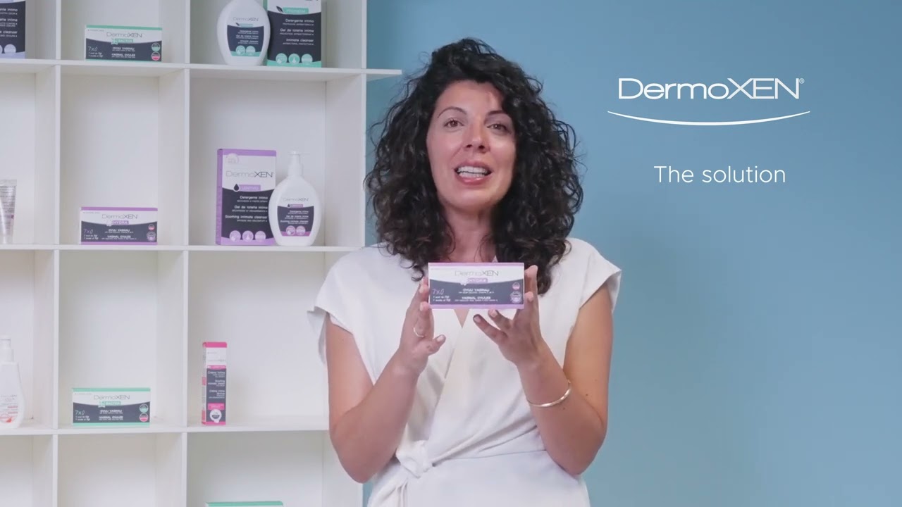 Dermoxen Hydra vaginal ovules| Natural Treatment for vaginal dryness and atrophy, made in Italy