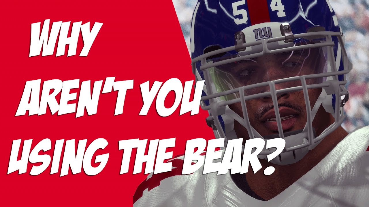 Madden 17 Gameplay | Easy Blitzes From the 46 Bear Formations | Madden 17 Tips