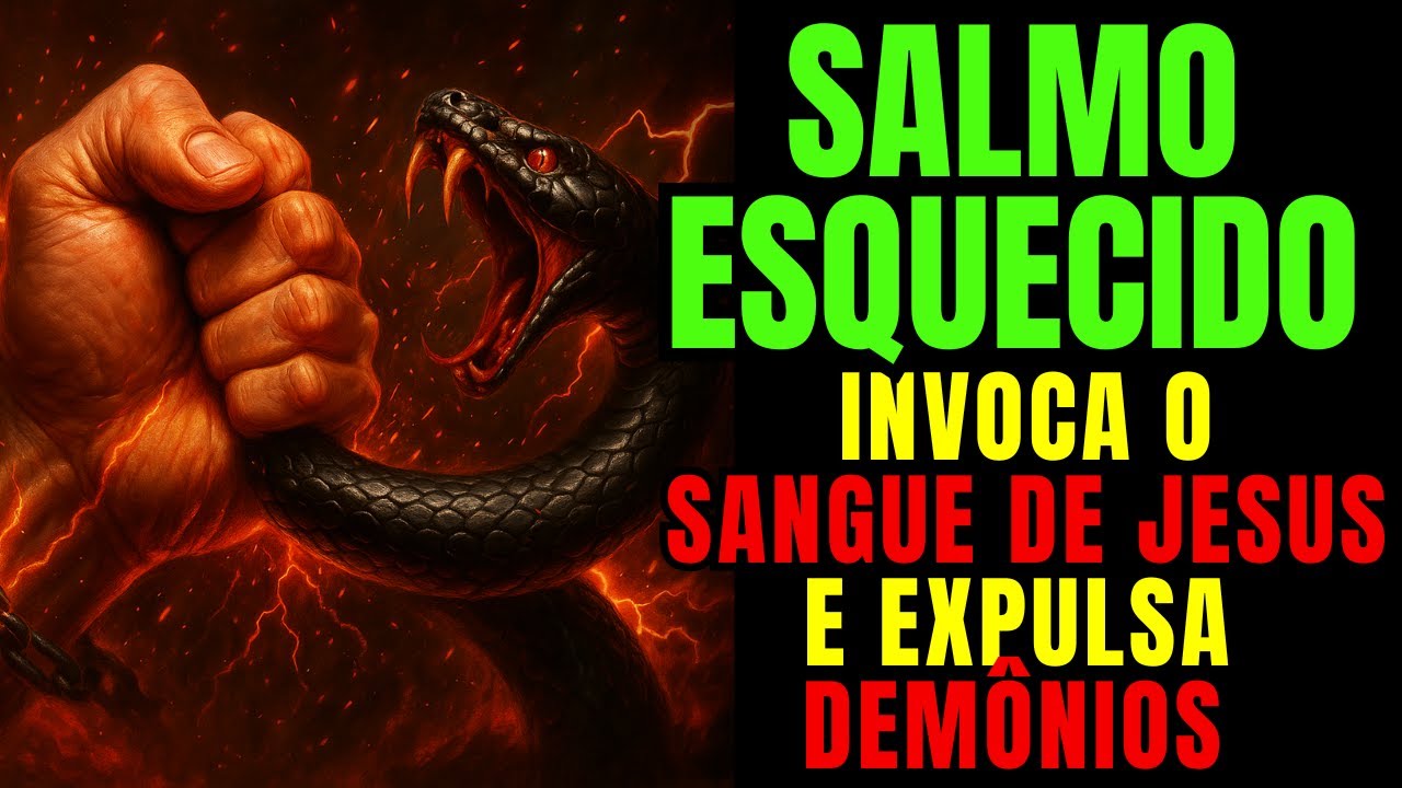 SALMO DE GUERRA QUE INVOCA O SANGUE DE JESUS E EXPULSA OS DEMÔNIOS