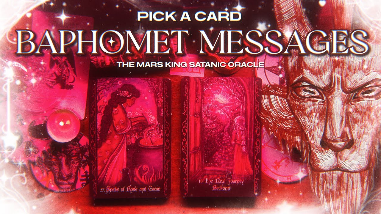MESSAGES FROM THE BELOVED BAPHOMET | pick a card.