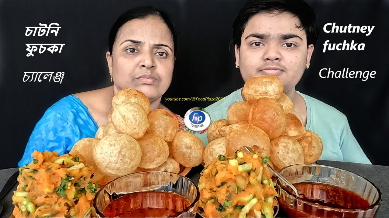 PANI PURI CHUTNEY CHALLENGE EATING SHOW | CHATNI FUCHKA / PUCHKA COMPETITION | GOLGAPPA KHAWAR BAJI