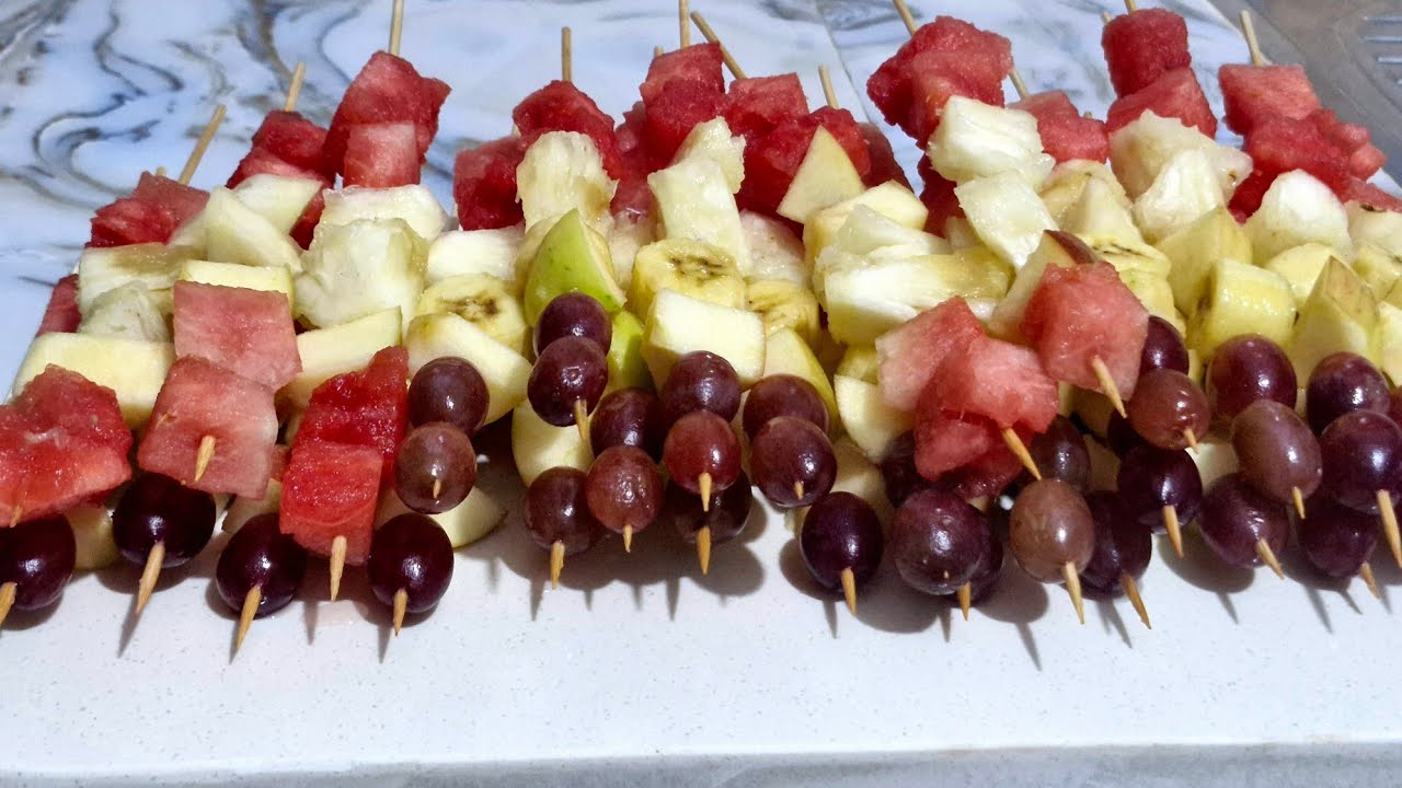 Making Fruit Skewers/ Khebab - Live Part 2