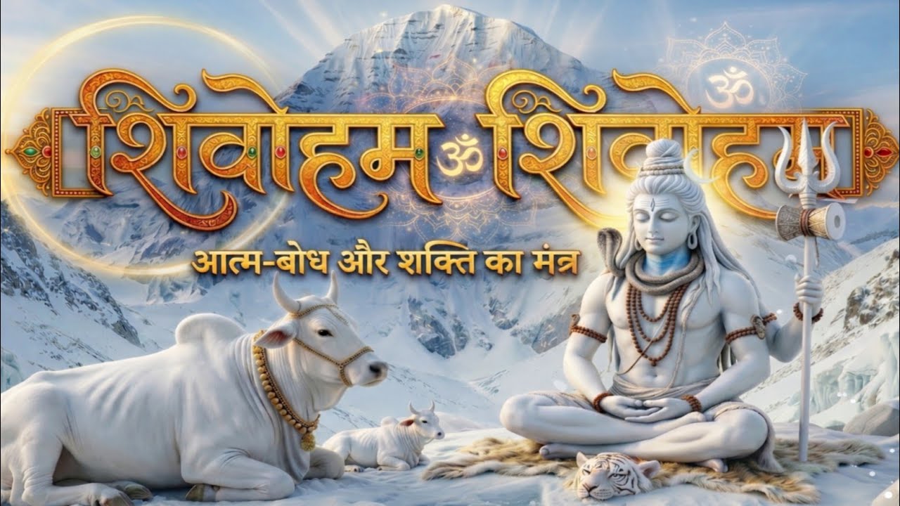 शिवोहम शिवोहम मंत्र जाप | Shivoham Shivoham Chanting | Powerful Shiva Mantra Meditation