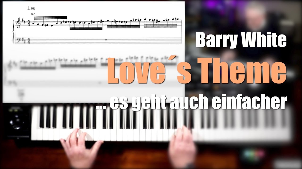 Pa1000/4X/5X - Barry White - "Love´s  Theme" leicht spielbar # 1095