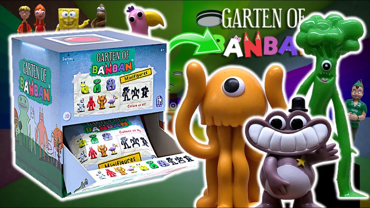 Abrimos las Minifiguras Misteriosas de GARTEN OF BAN BAN - Serie 1 | Phat Mojo (2024) - TOY SHOTS
