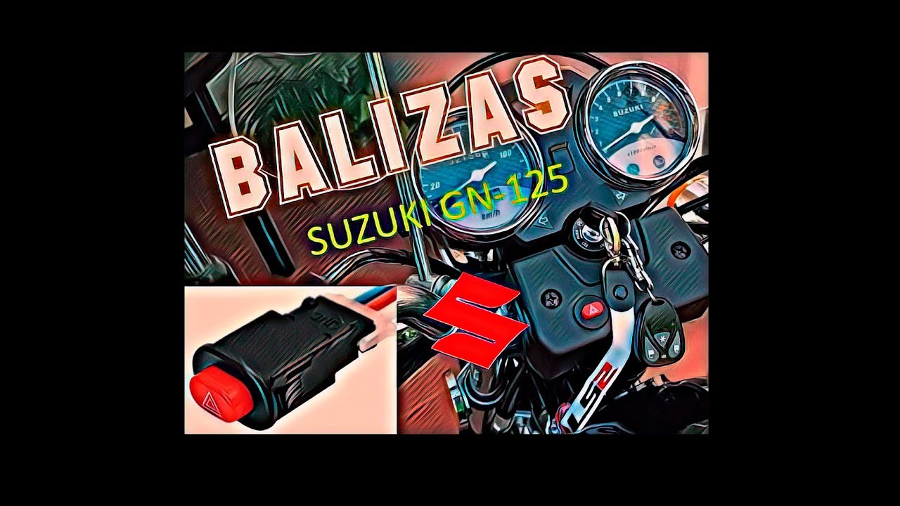 Luces Balizas en tu moto || Suzuki GN