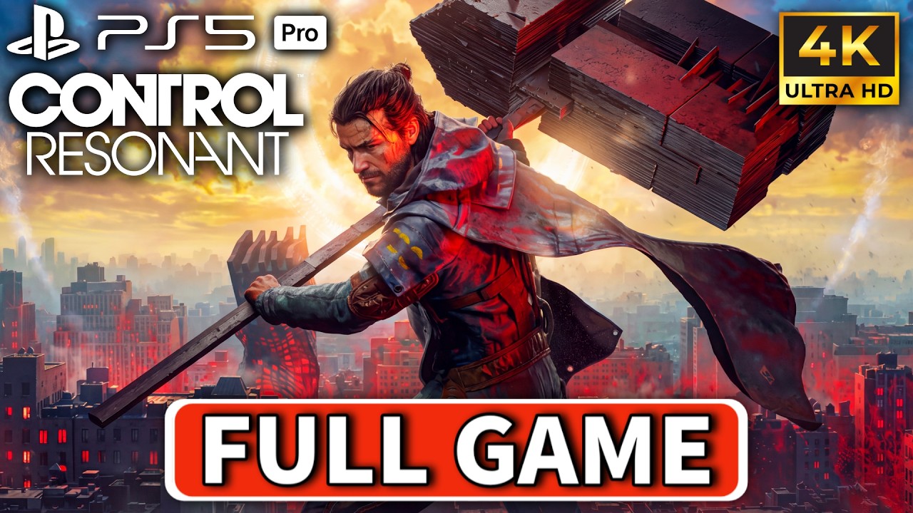 CONTROL RESONANT Full Gameplay Walkthrough | FULL GAME 4K 60FPS PS5 Pro