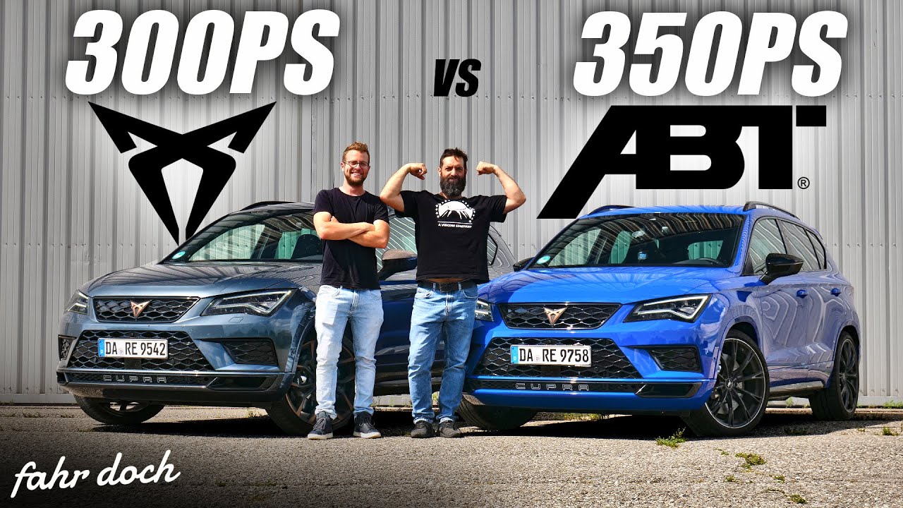 CUPRA ATECA vs CUPRA ATECA ABT | DRAGRACE | SCHNELLE RUNDE | Was lohnt sich mehr? | Fahr doch
