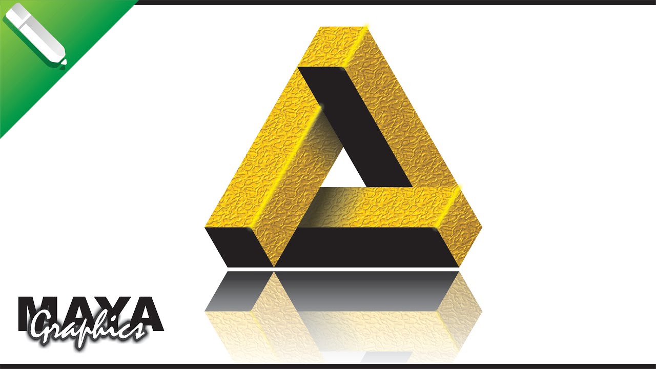 3d professional logo design in coreldraw | Corel draw tutorial | Corel photo paint tutorial