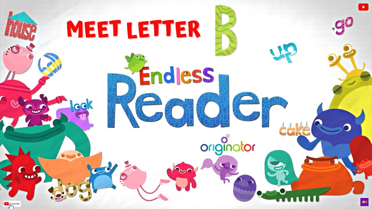 Endless Reader - Meet Letter B | Learn Sight Words | Fun Educational Word Learning