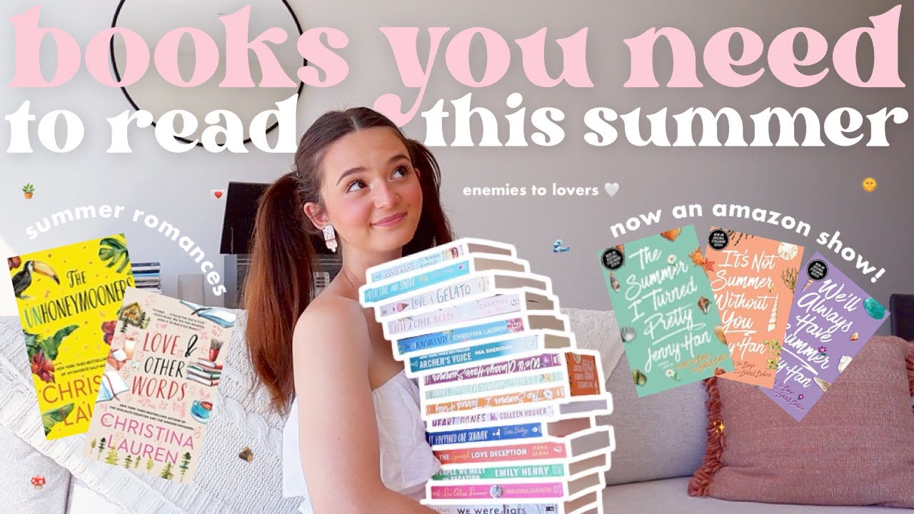 ROMANCE BOOKS to read this SUMMER 💛✨ summer reading recommendations + what’s on my summer tbr!