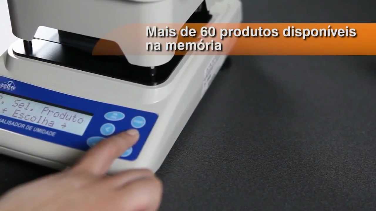 ALFAMARE - Analisador de Umidade Halógeno  IV 3000 Gehaka