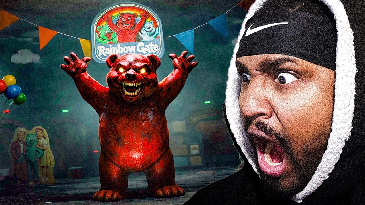 I GOT CHASED BY EVERY ANIMATRONIC IN THIS AMUSEMENT PARK | Rainbow Gate