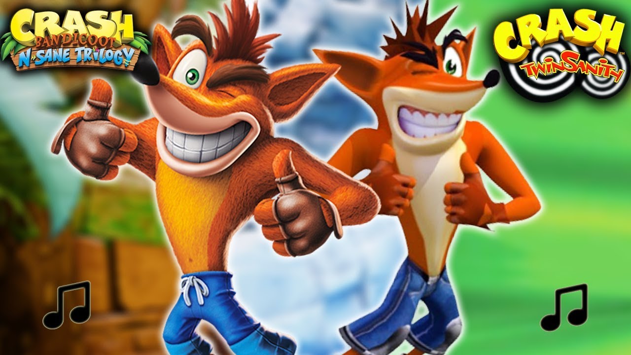 N. Sane Trilogy with the Soundtrack of Crash Twinsanity