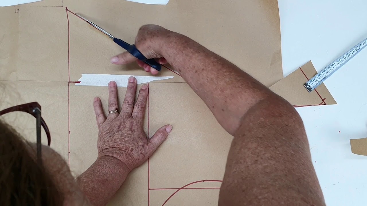 Aula 144 - Blusa para gestante MODELAGEM