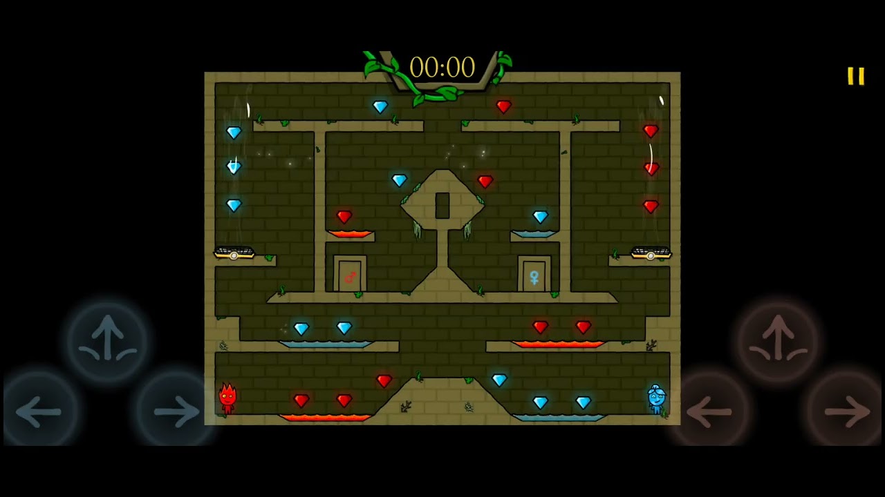 Fireboy & watergirl the forest temple - playing fireboy and watergirl