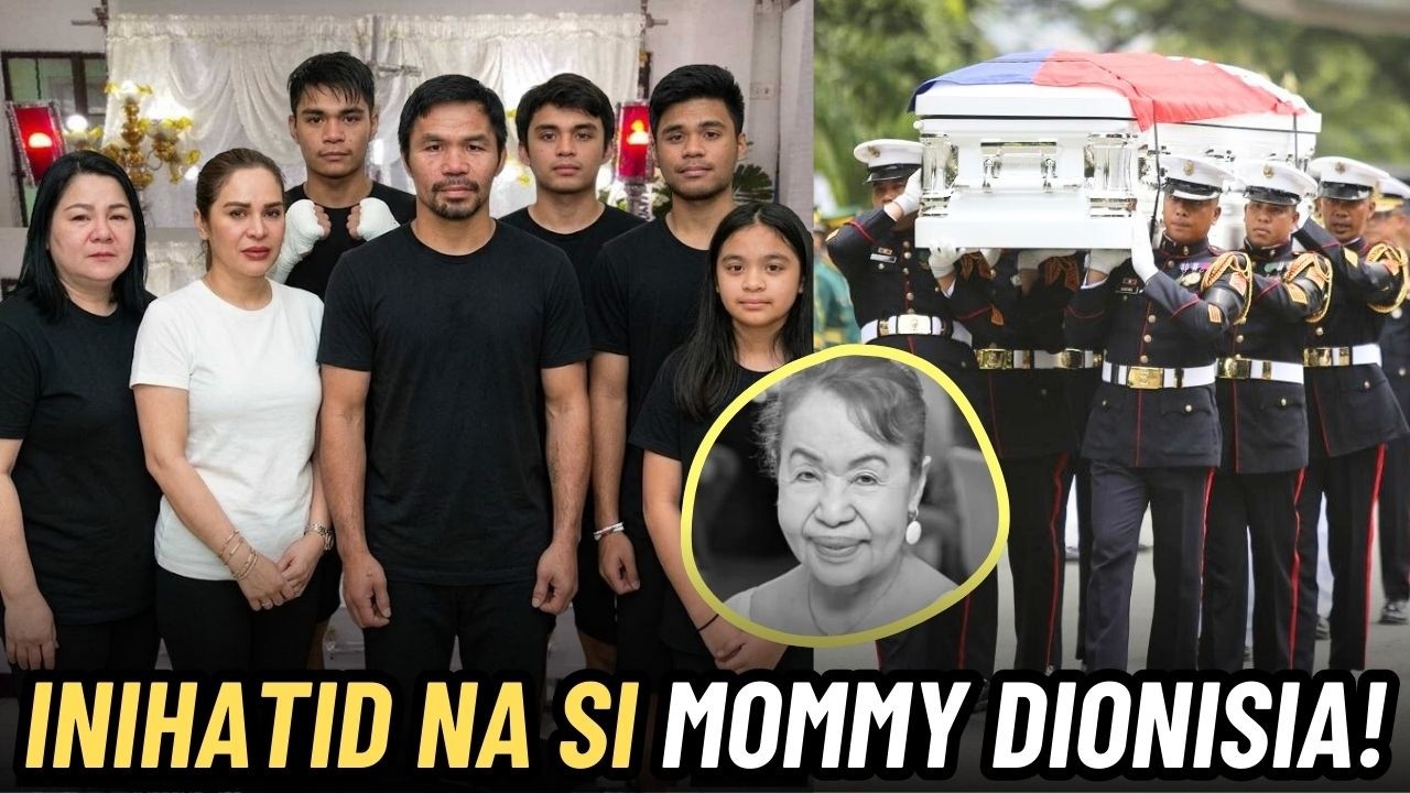 🔥PAMILYANG PACQUIAO NAGDADALAHATI SA PAGHATID KAY MOMMY DIONISIA SA HIMLAYAN SA GENSAN MALUNGKOT!!!🔴