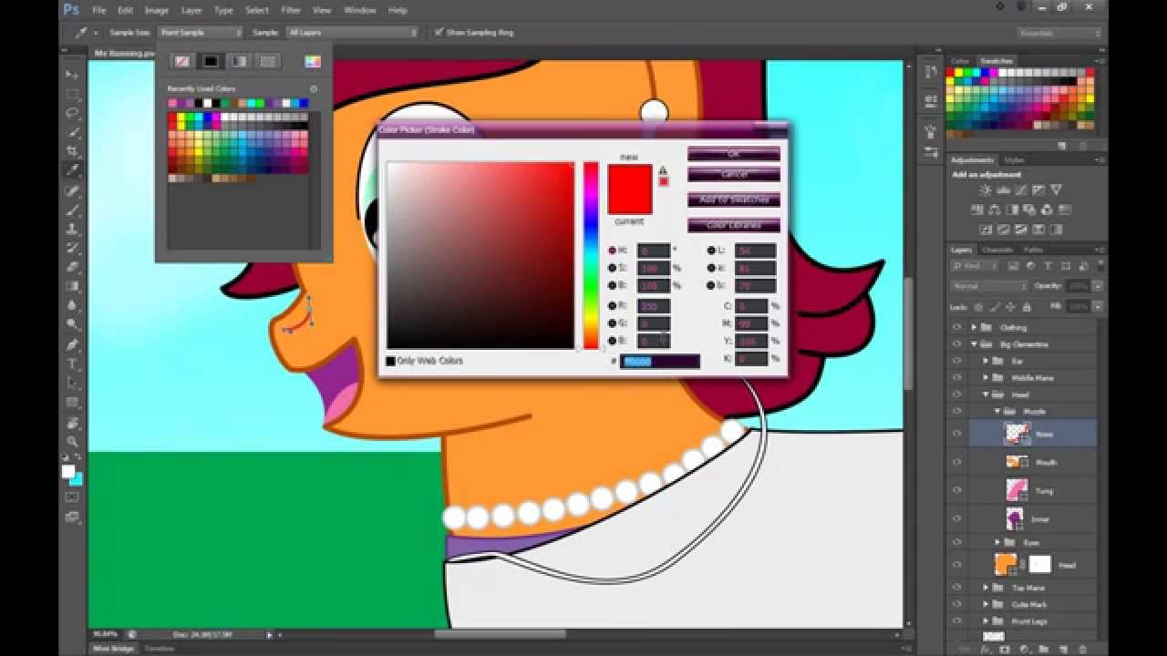 Big Clementine Cherry - Absolute Territory (OC Speed Paint)