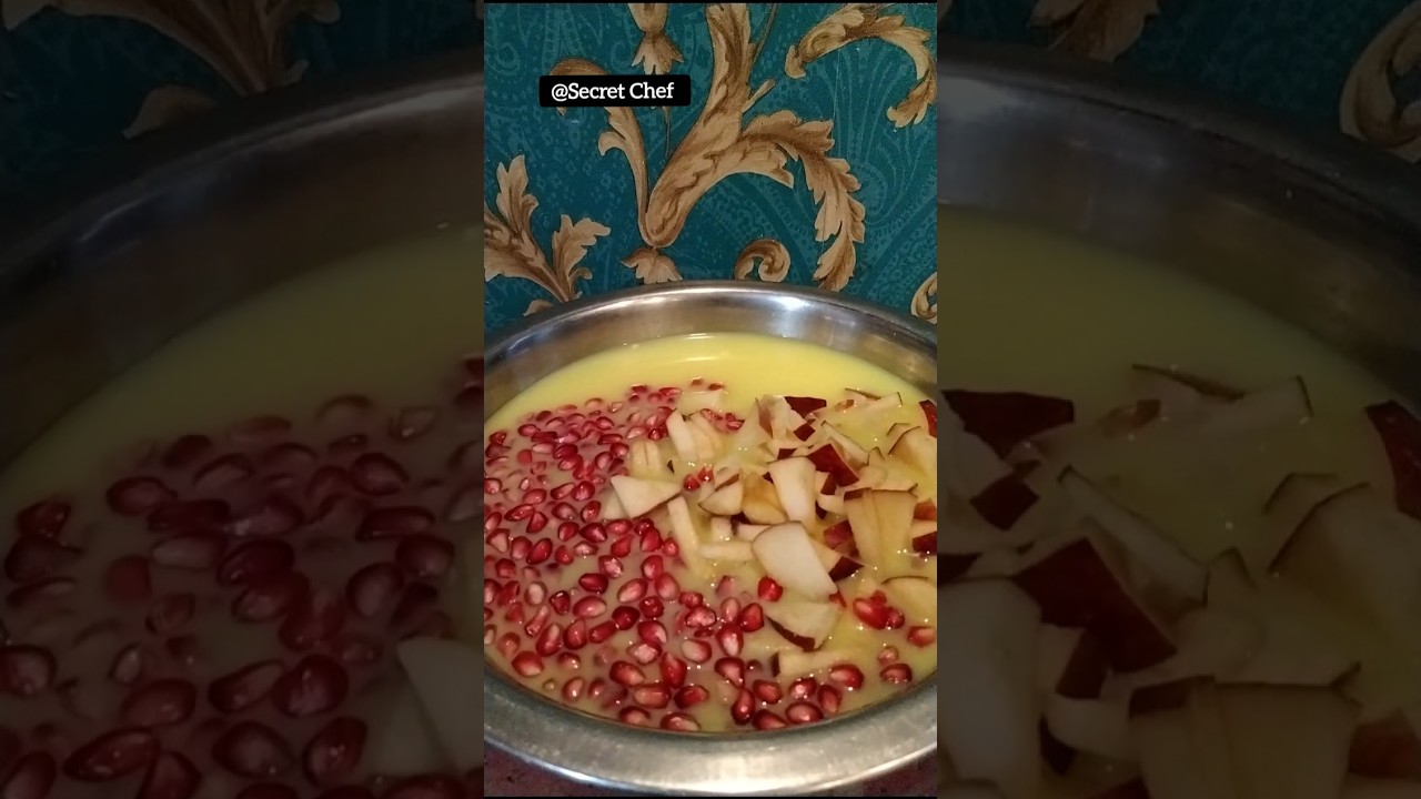 🌙 Ramadan Series Day-18 | Fruit Custard |