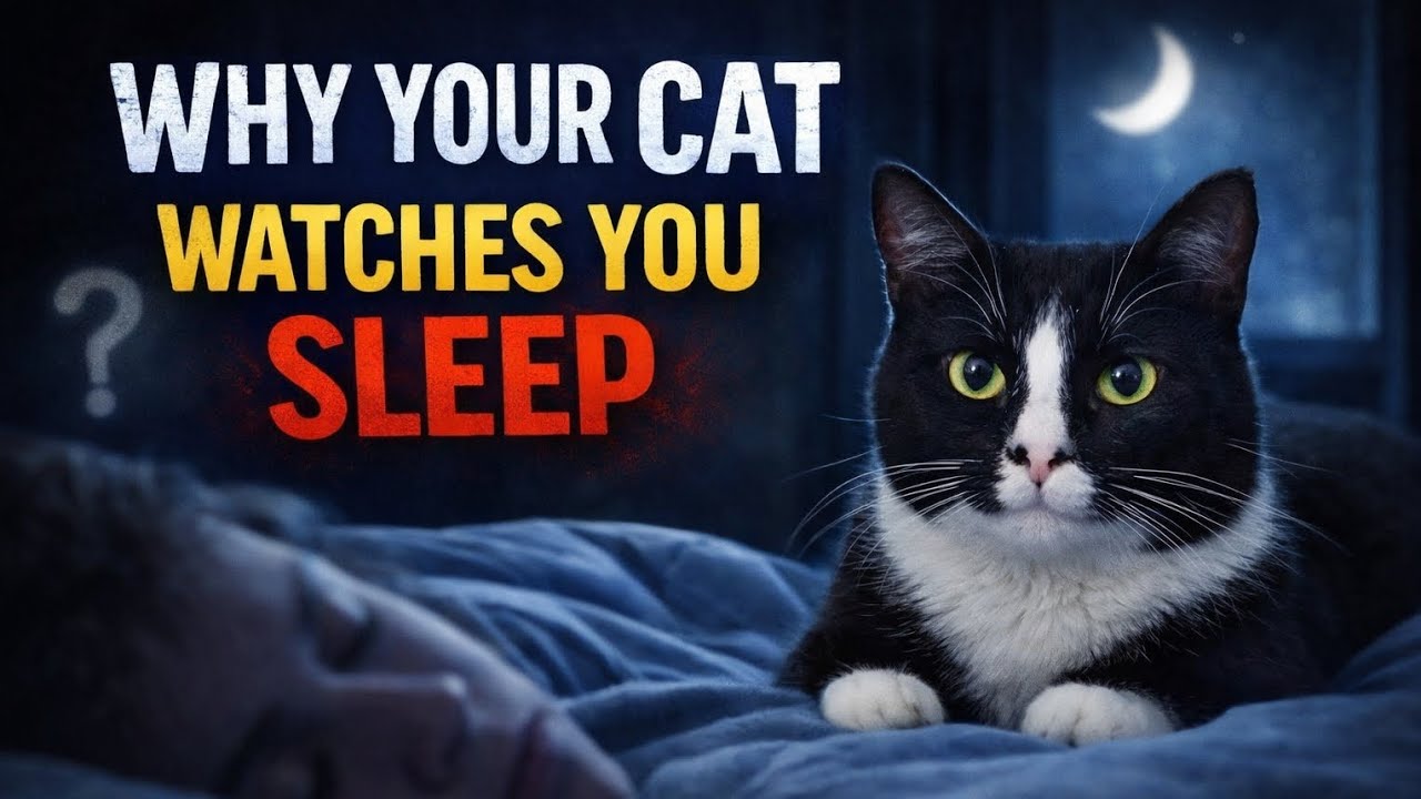 If Your Cat Watches You Sleep, This Is Why 🐾💭💤🐱