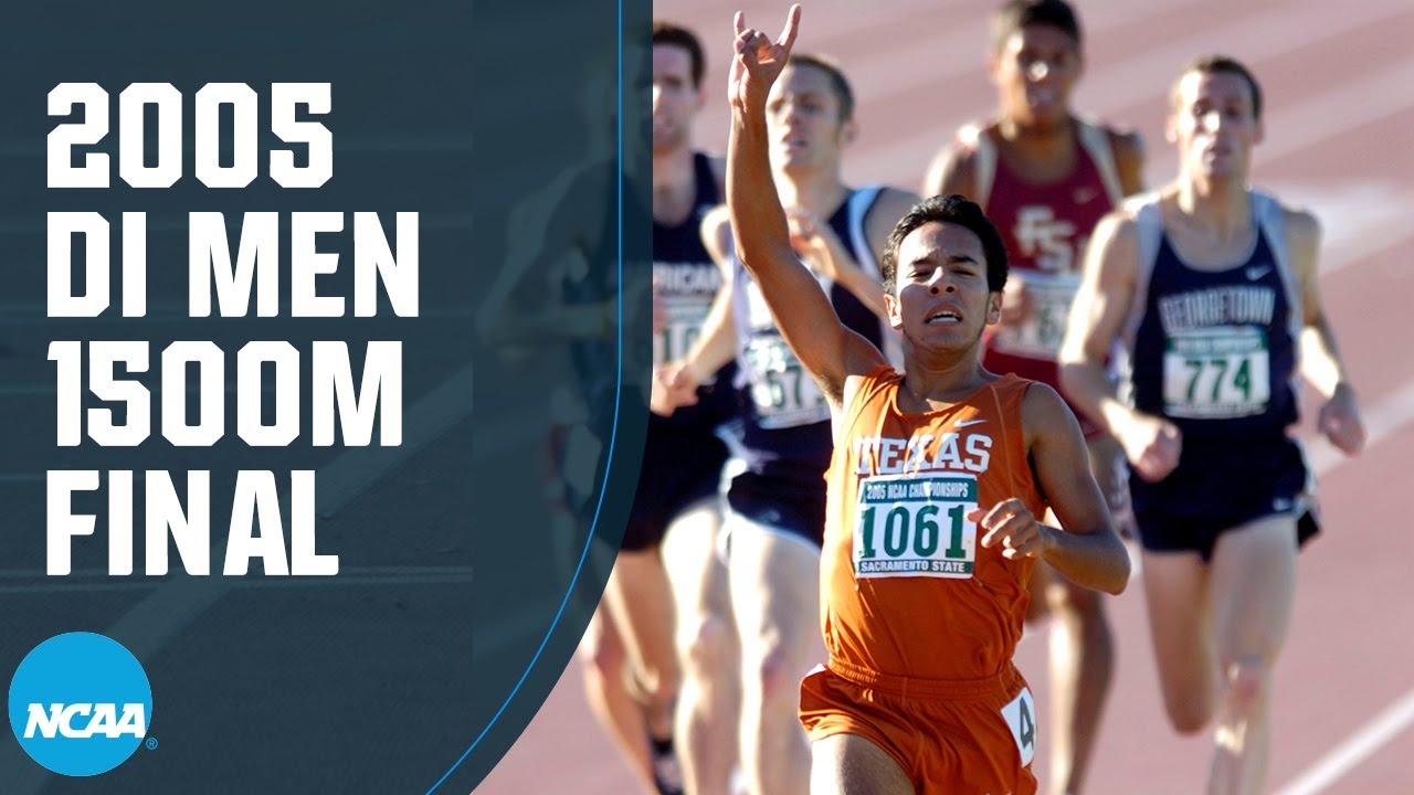 Leonel Manzano - First freshman to win 1500m at NCAA Championship