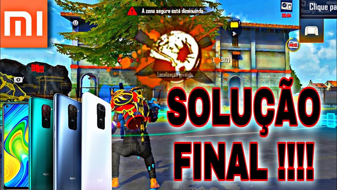 REDMI NOTE 9 TRAVANDO NO FREE FIRE? | SOLU&Ccedil;&Atilde;O ENCONTRADA !! (2021)