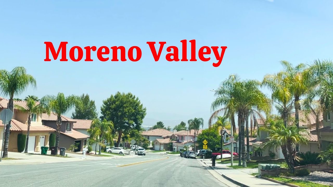 Nice Neighborhoods Driving Tour in Moreno Valley, CA