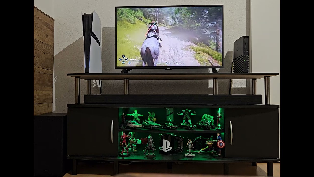 Soundbar Samsung B750F,  Playstation 5 Pro, Assassin's creed Shadows.