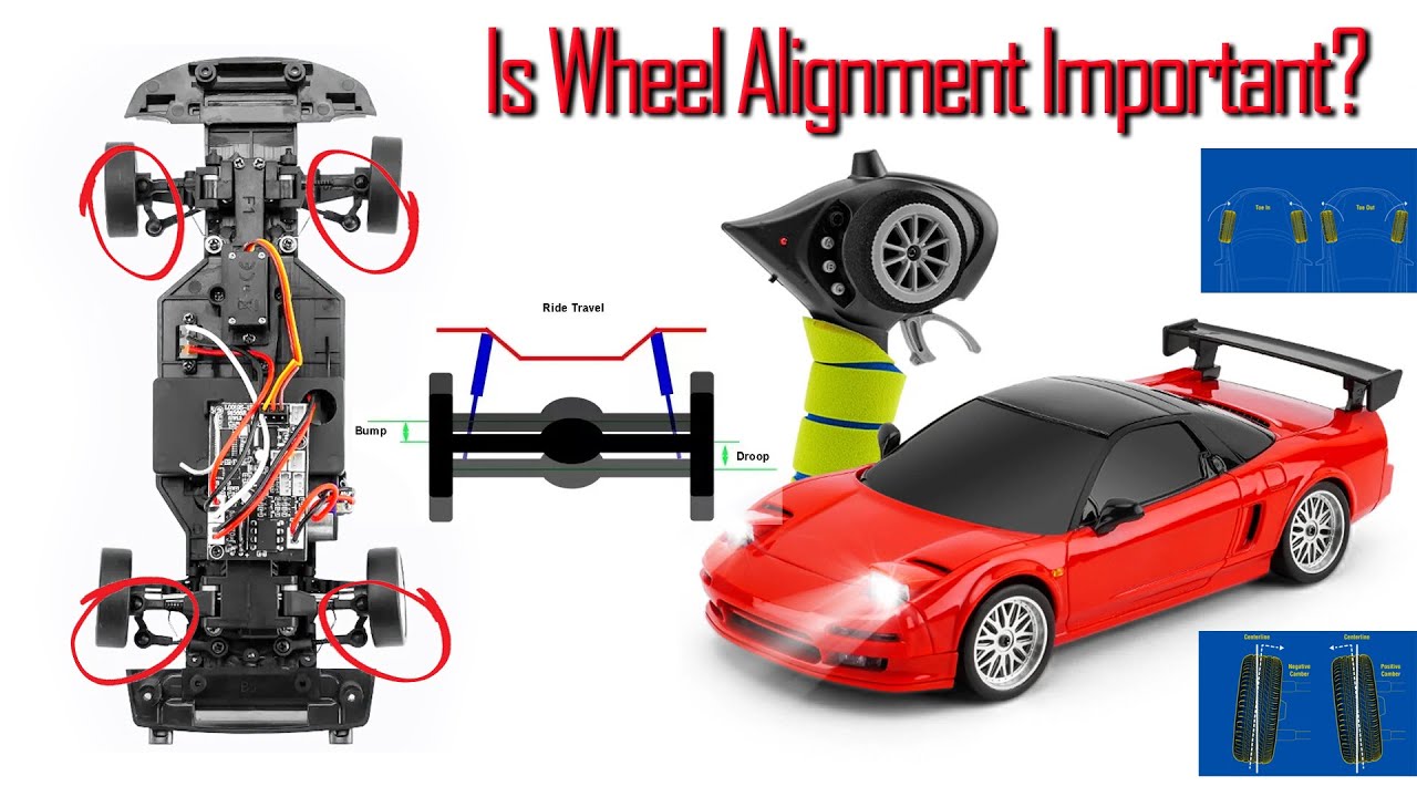 Suspension Adjustment Honda NSX LDRC 1803 RTR 1 18 RC NSX Drift Gyro Retractable Lights