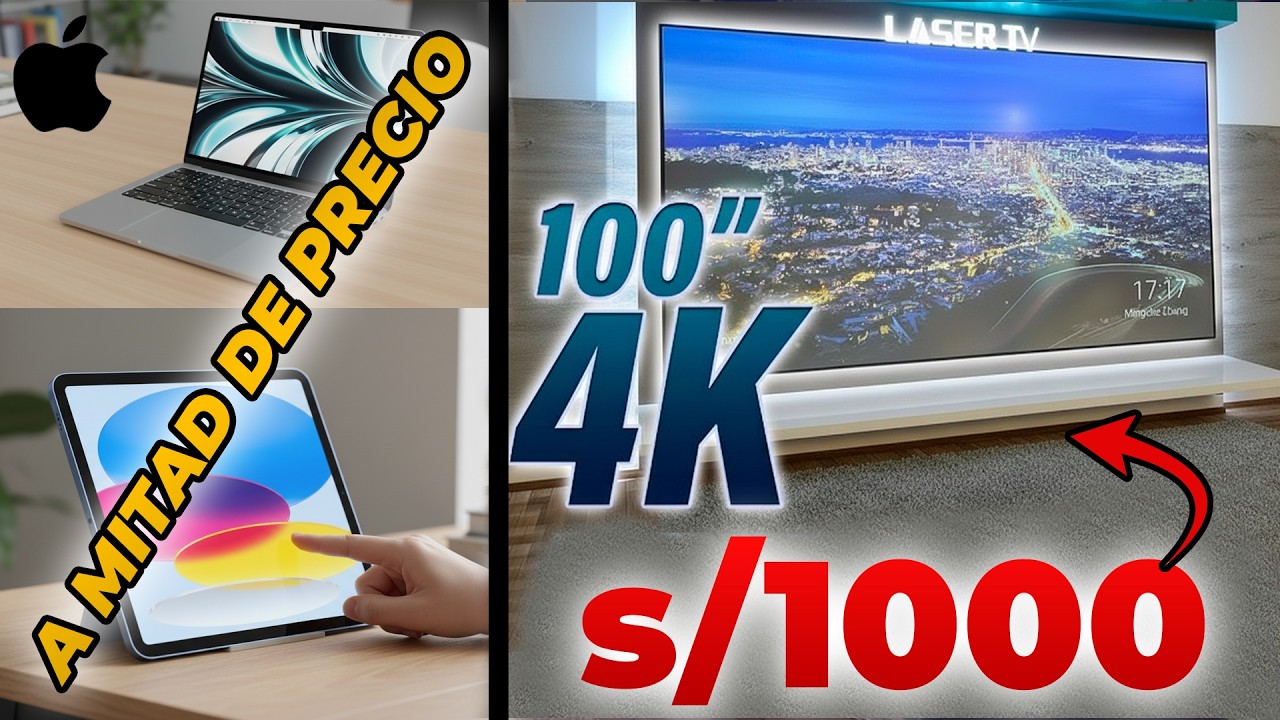 TVs NUEVAS, LAPTOPS y IPADS NUEVAS selladas en caja,  TODO A BUEN PRECIO