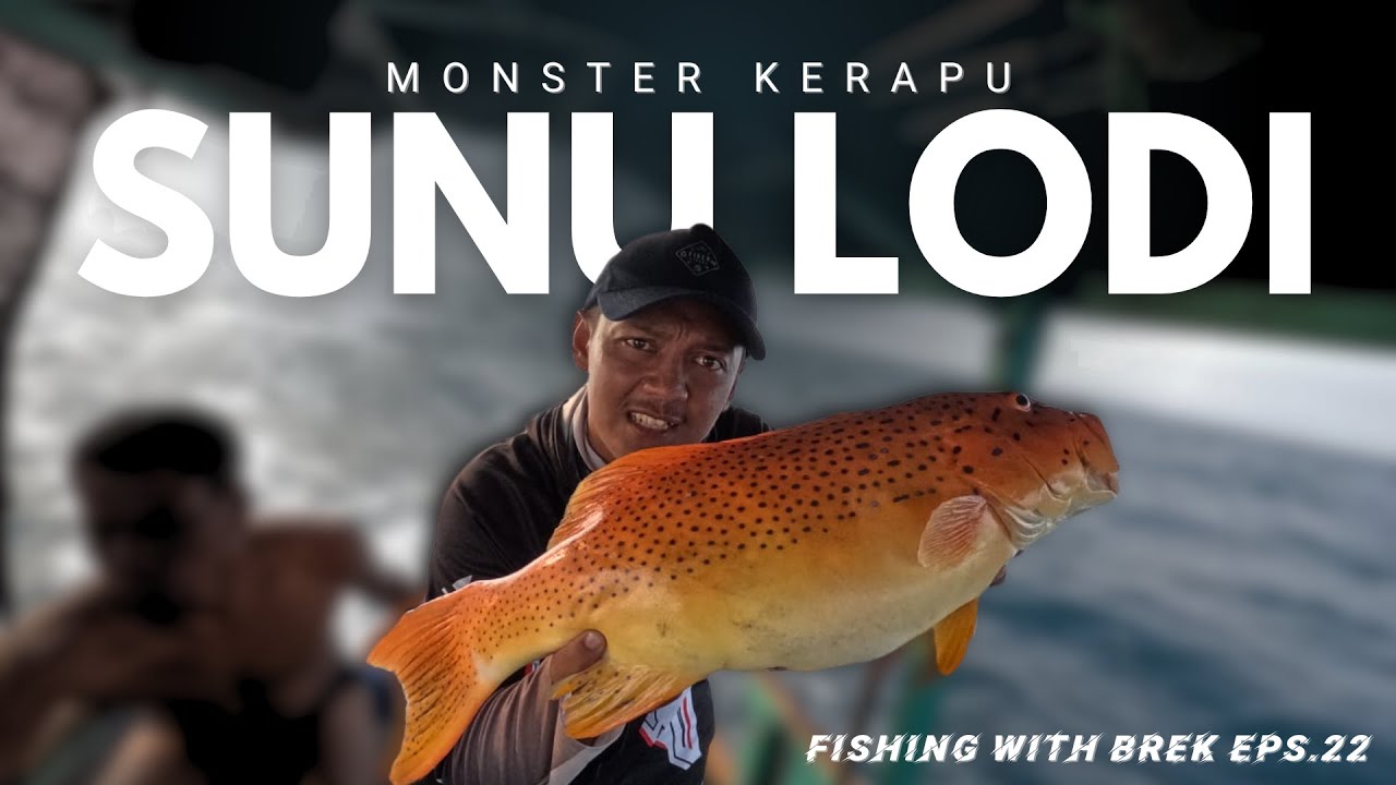 Fishing With Brek Eps.22 - Cair! Strike Monster Karang Besar a.k.a Kerapu Sunu Lodi❗️❗️❗️❗️❗️