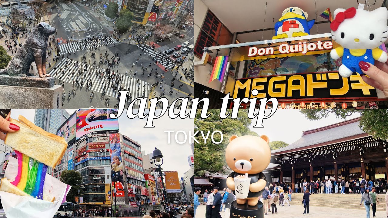 ♡ JAPAN TRAVEL DIARIES ♡ Family visit | A day in Shibuya | Meiji Shrine, Takeshita Street & more