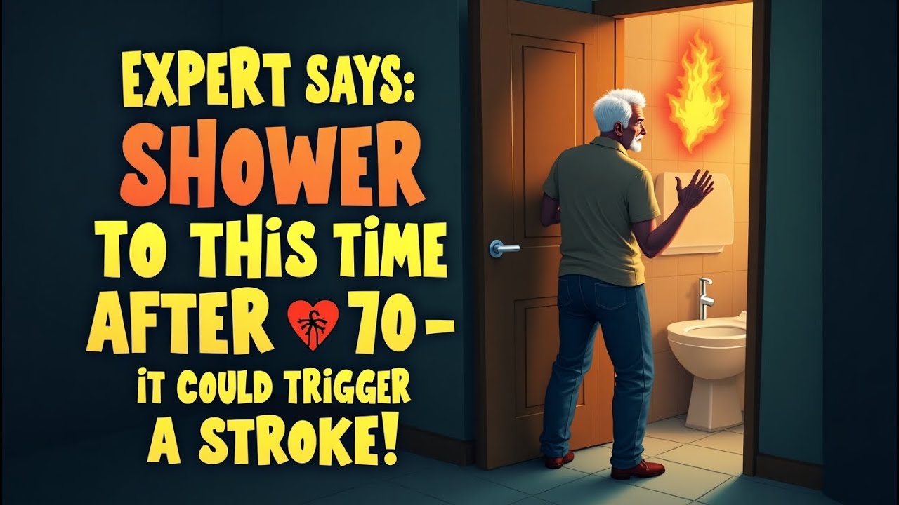 Expert says: Never shower at this time after 70 – it could trigger a stroke!