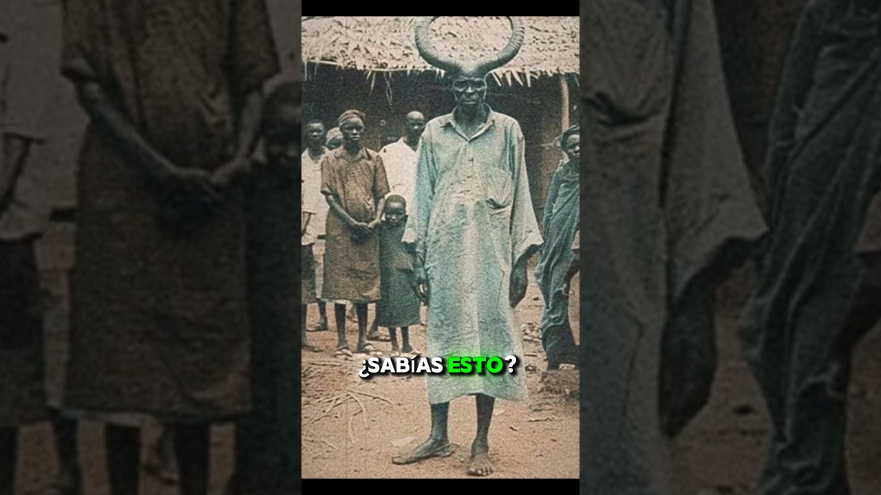 &iquest;Qui&eacute;n Era el Hombre con Cuernos de Chad? El Misterio de NJABIA B&acirc;T&Eacute; &iquest;Mito o Real?#hombreconcuernos
