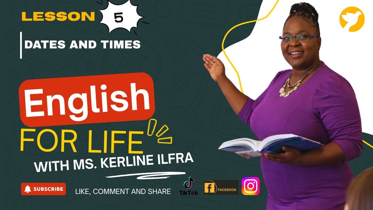 Vinn aprann dat avèk lè an anglè  | English for Life - Leson Anglè Pou Debitan
