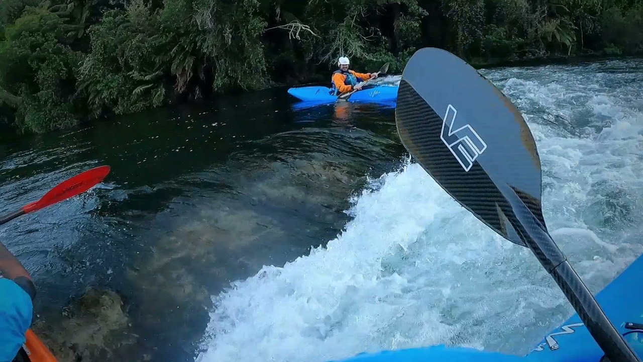 Kayaking the Kaituna in a Waka Goat