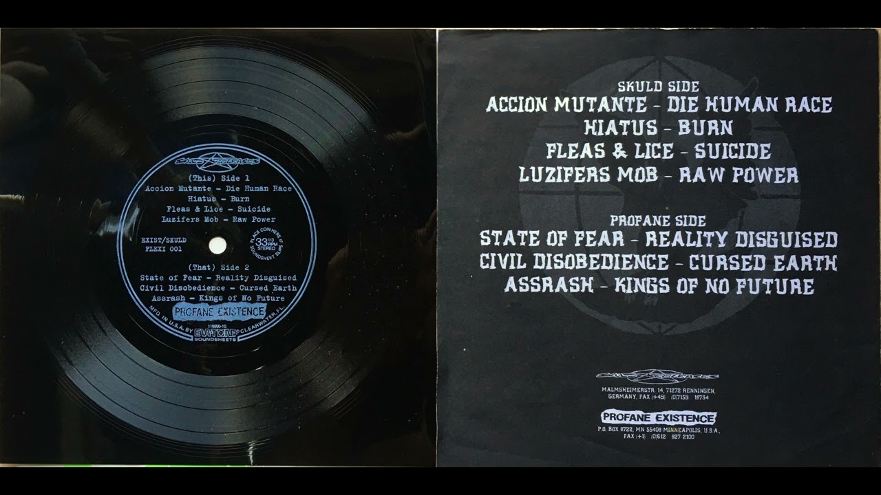 D1E HUMAN RACE - V/A Compilation 1997 Full EP (Flexi 7