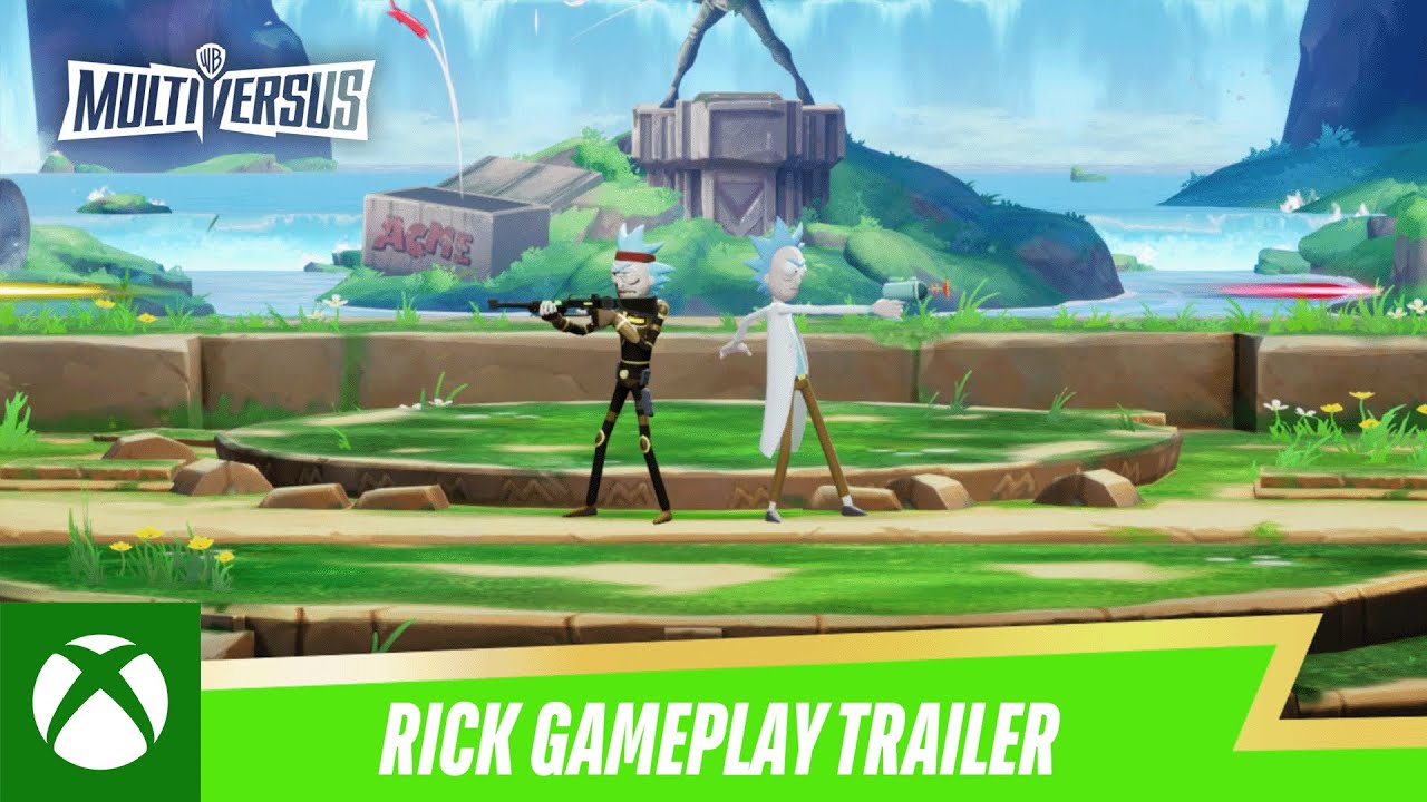 MultiVersus &ndash; Rick Gameplay Trailer