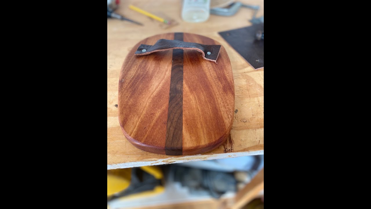 Making A Handplane For Body Surfing!!!