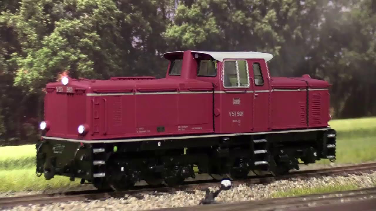 V51 901 mit Sound & Licht - Umbaupr&auml;sentation mit ZIMO Soundprojekt (Spur 0)