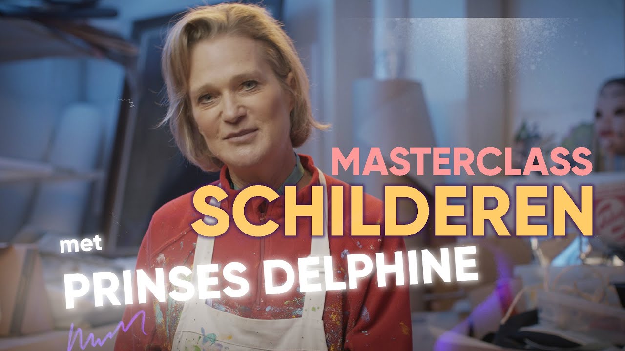 #binnenstebuiten: MASTERCLASS - Schilder met prinses Delphine