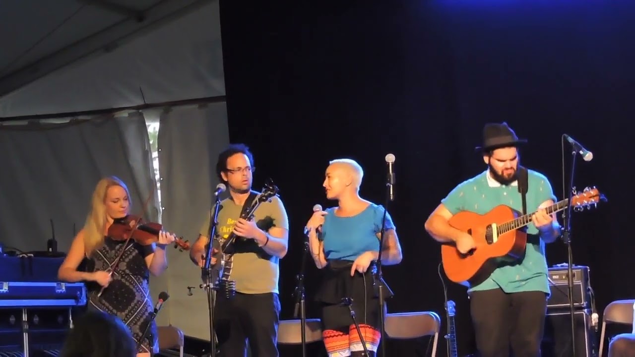 The Duhks – "Death Came A'Knockin'" – Summerfork, Owen Sound, ON, August 23, 2015
