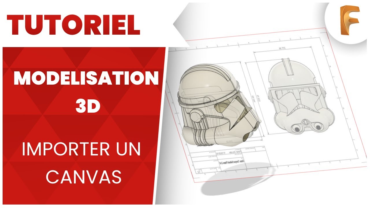 Importer une image de référence/canvas dans Fusion 360
