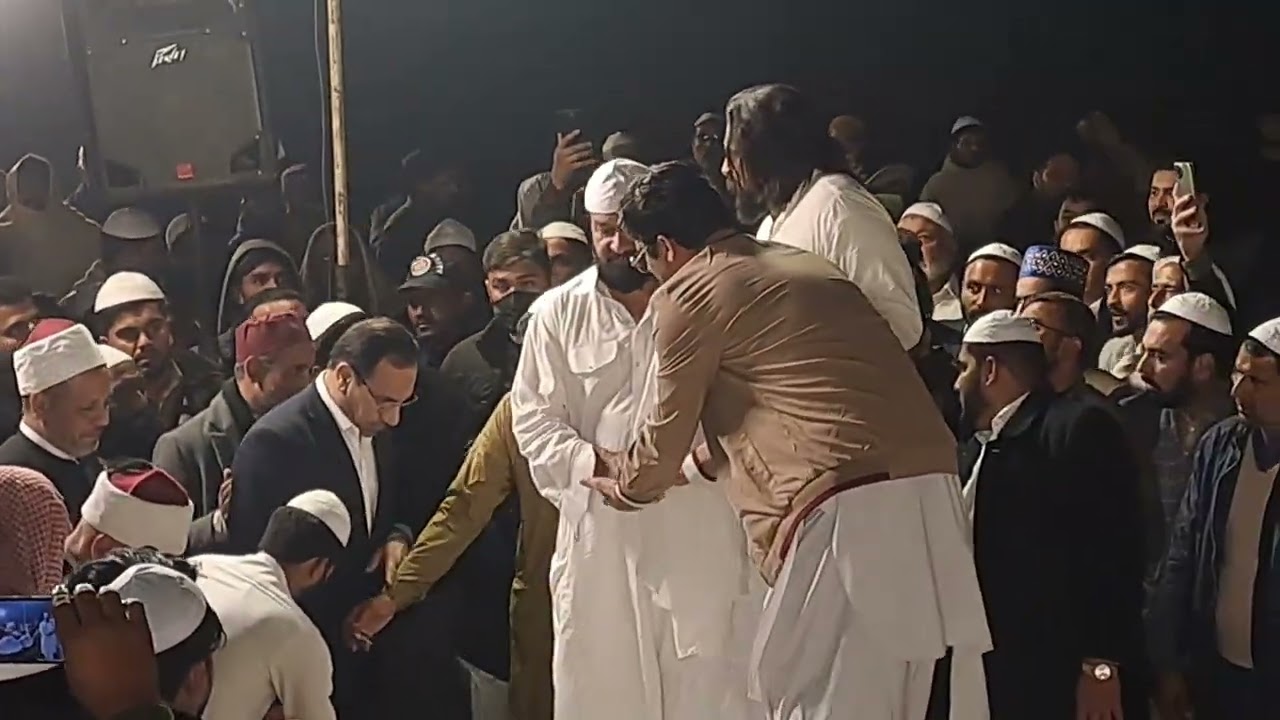 28 واں سالانہ عرس مبارک پیر حافظ جی سرکار رح میں عرب وعجم کے رہنما  پیرسید سعیدالحسن شاہ 