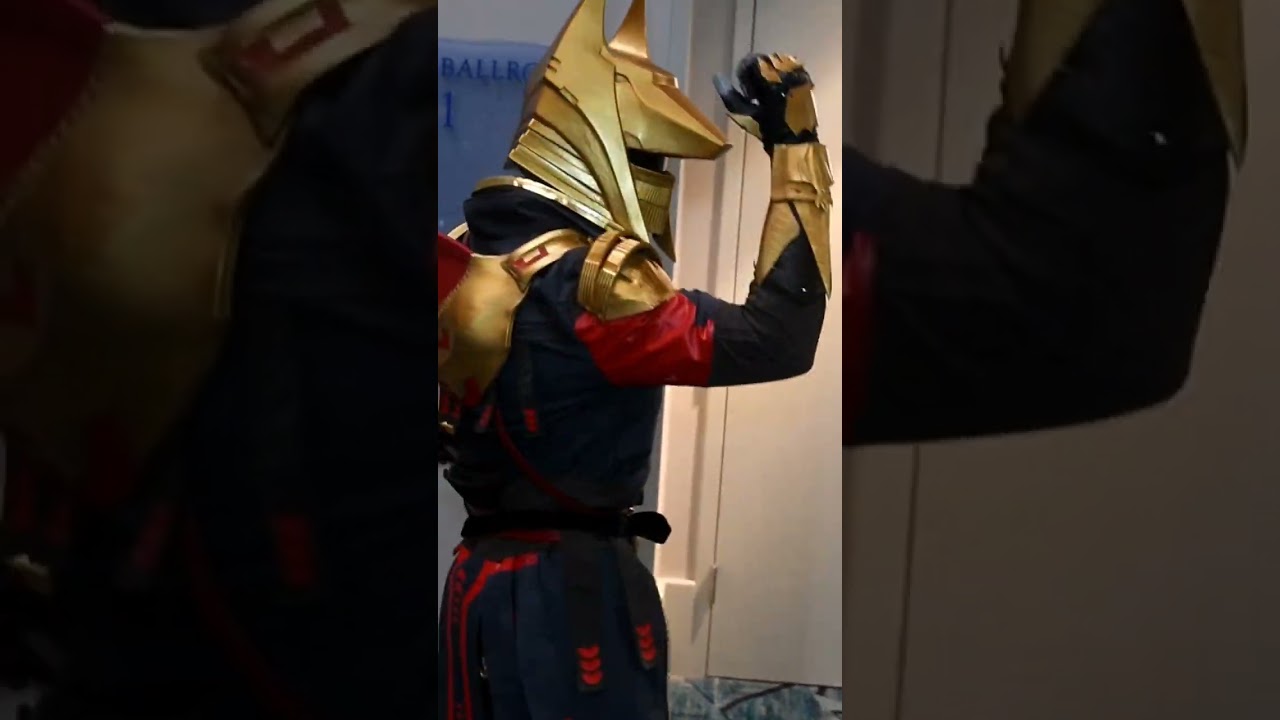 Destiny 2 Warlock Anubis Cosplay #cosplay #shorts #short #destiny2