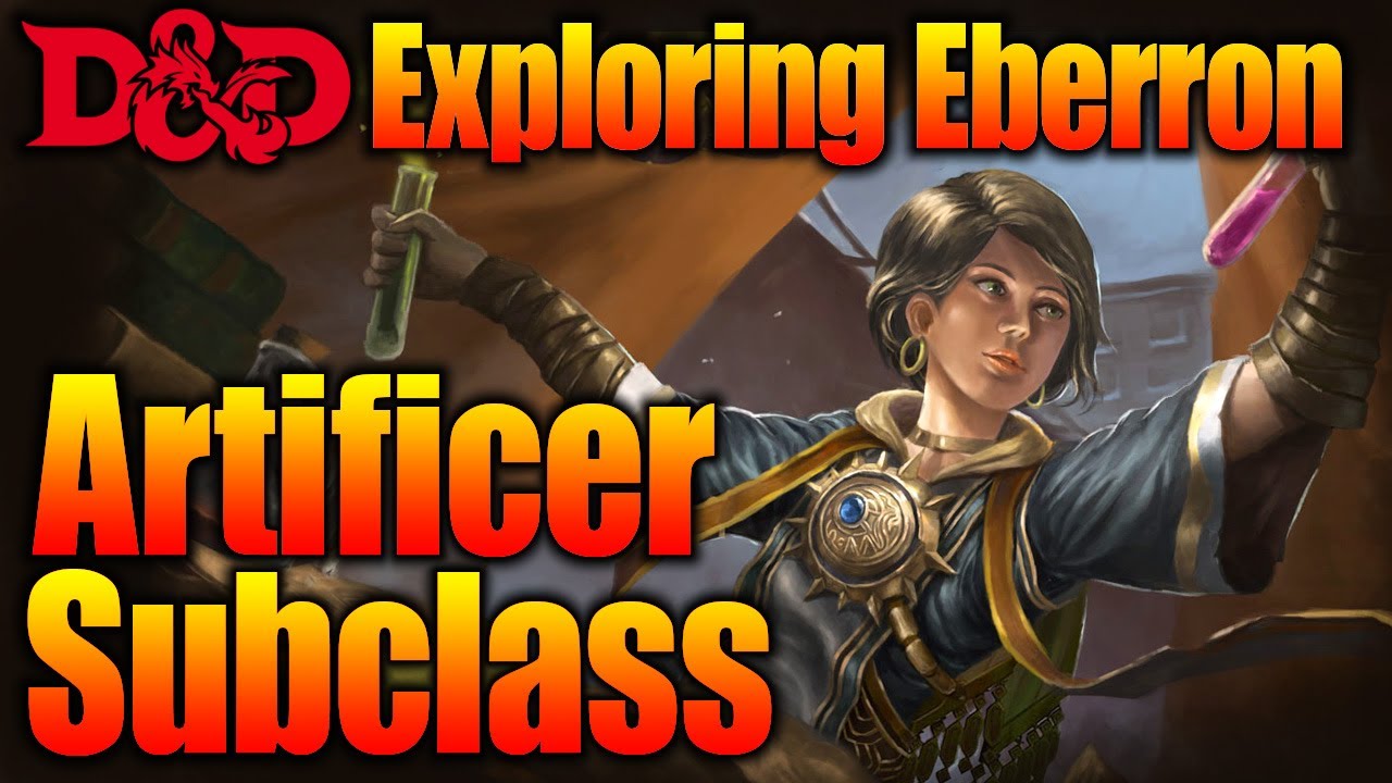 Artificer 5E: Forge Adept and Maverick from Exploring Eberron
