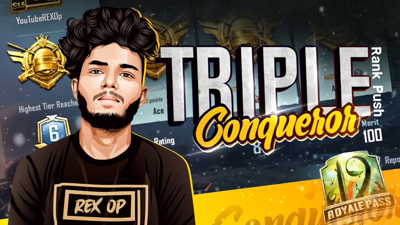 Triple Conqueror Rank Push Asia Season 19 | Day 31 | Solo Rex Op