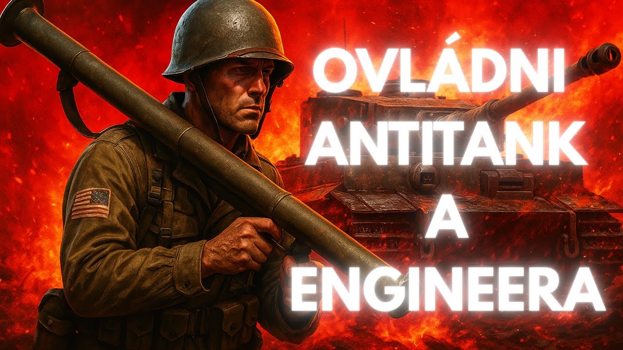 JAK HRÁT HELL LET LOOSE #2 : 🔧ENGINEER & 💥ANTITANK v Hell Let Loose  | CZ Gameplay, Tipy & Taktika